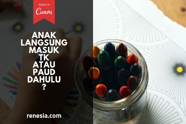 Sebaiknya Anak Langsung Masuk TK Atau PAUD Dahulu