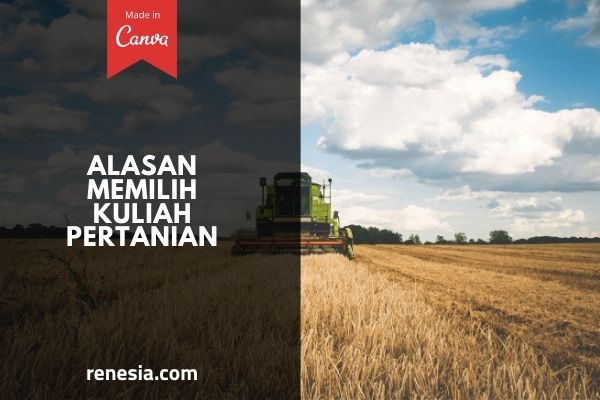 Alasan Memilih Kuliah Pertanian