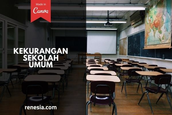 Kekurangan Sekolah Umum