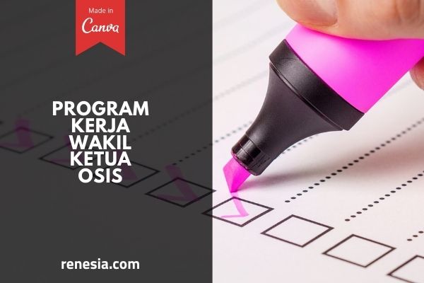 Program Kerja Wakil Ketua OSIS