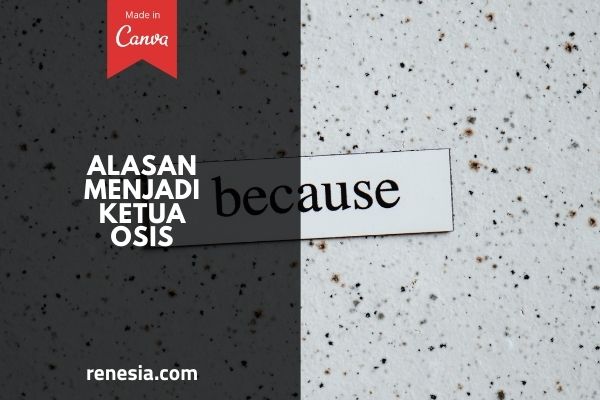 Alasan Menjadi Ketua OSIS
