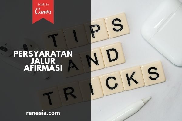 Persyaratan Jalur Afirmasi