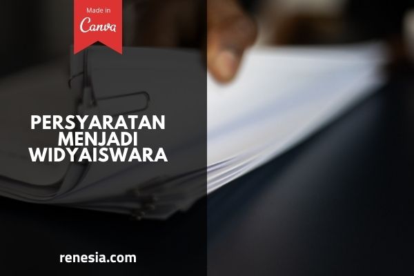Persyaratan Menjadi Widyaiswara