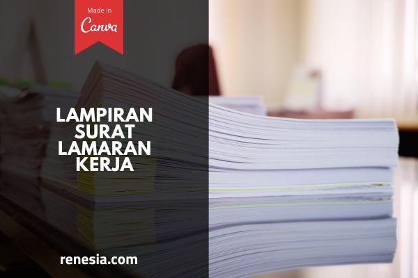 Lampiran Surat Lamaran Kerja