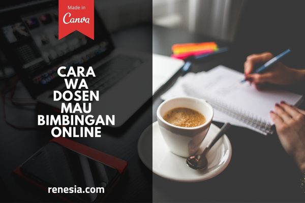Cara WA Dosen Mau Bimbingan Online
