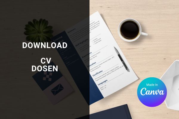 Contoh CV Dosen